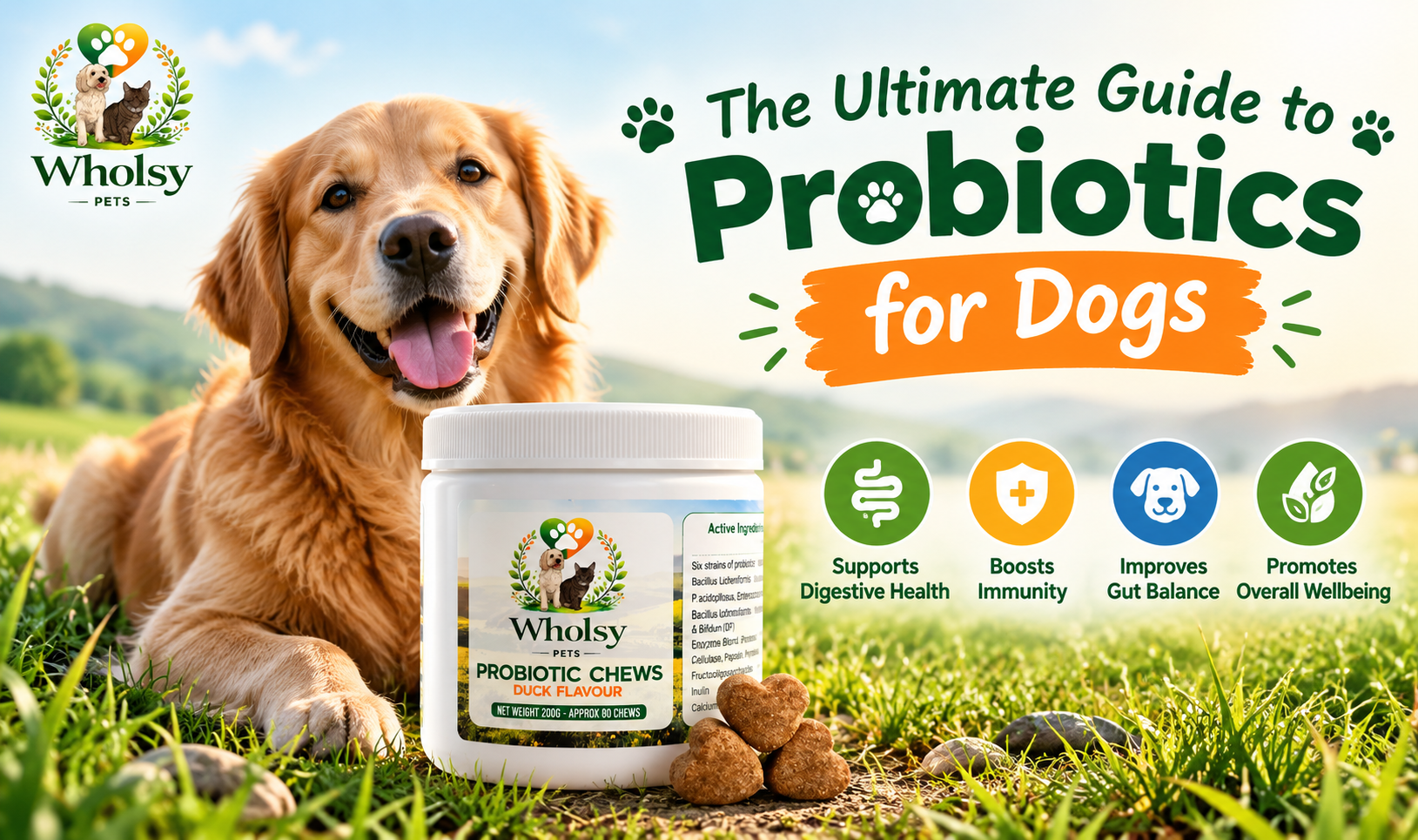 The Ultimate Guide to Probiotics for Dogs